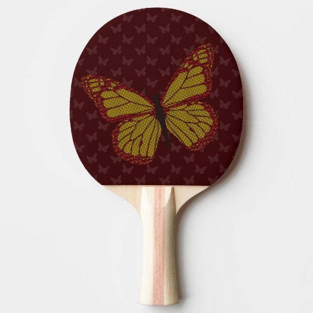 Chinese Monarch Ping Pong Paddle (Front)