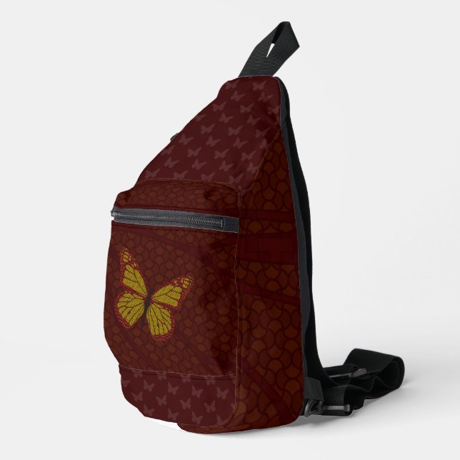 Chinese Monarch Sling Bag (Right Corner)