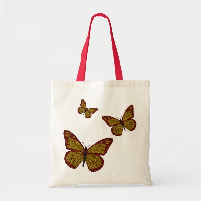 Chinese Monarch Tote Bag (Front)