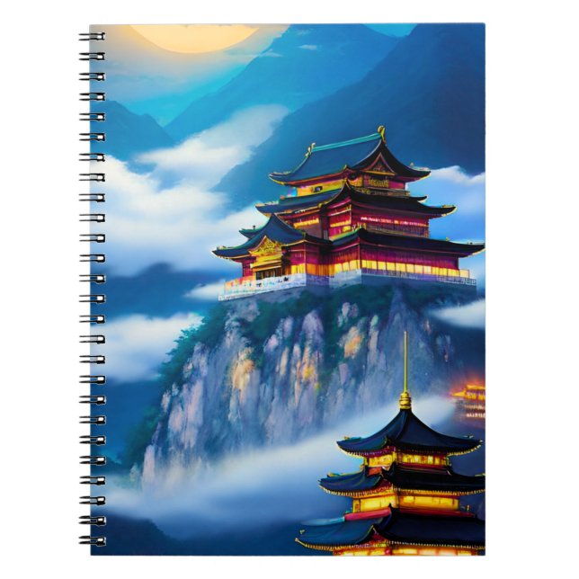 Chinese Mountain Palace Notebook (Front)