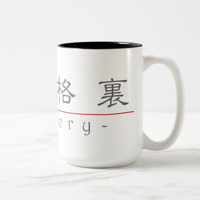 Chinese name for Gregory 22278_2.pdf Two-Tone Coffee Mug (Right)