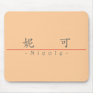 Chinese name for Nicole 20267_1.pdf Mouse Pad