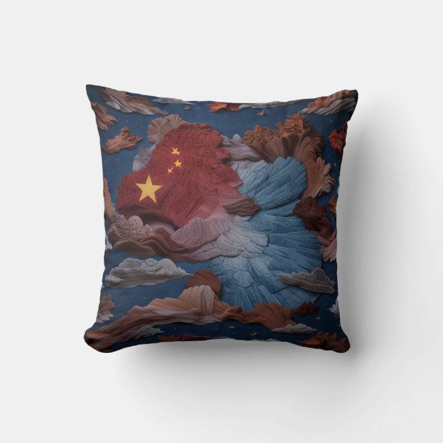 chinese national day cushion (Front)
