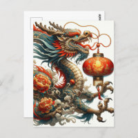 Chinese New Lunar Year of Dragon, Postcrossing