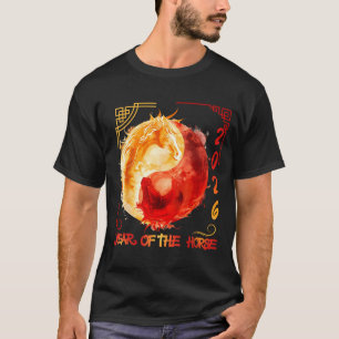 Chinese New Lunar Year Of The Horse 2026 _1  T-Shirt