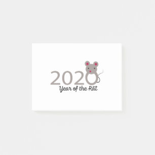 Chinese New Year 2020 Year of the Rat Post-it Notes