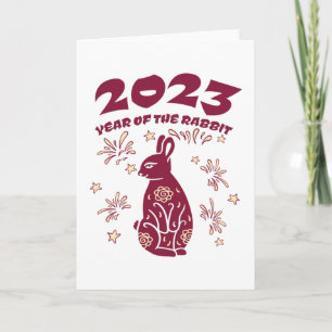 Chinese New Year 2023 - Year of the Rabbit Card