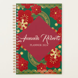 Chinese New Year 2024 Blossom Flowers Planner