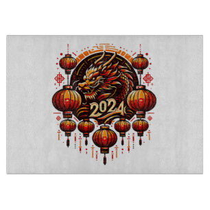 chinese new year 2024 cutting board