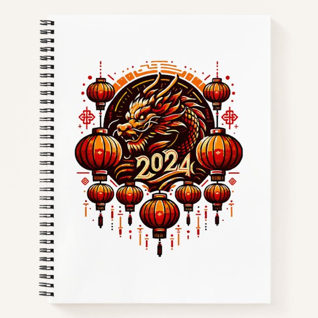  chinese new year 2024 notebook (Front)