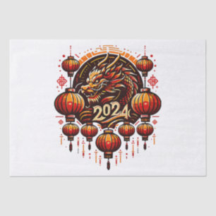 chinese new year 2024 tissue paper