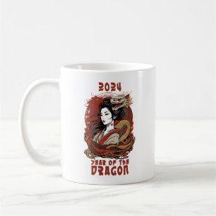 Chinese New Year 2024 Year Of The Dragon Coffee Mug