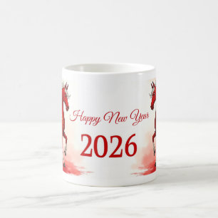Chinese new year 2026 coffee mug