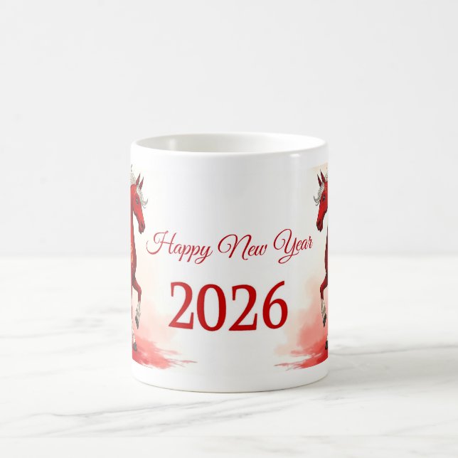 Chinese new year 2026 coffee mug (Center)