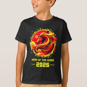 Chinese New Year 2026 Horse Happy Chinese New Year T-Shirt