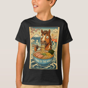 Chinese New Year 2026 Of The Horse Ramen Lunar New T-Shirt