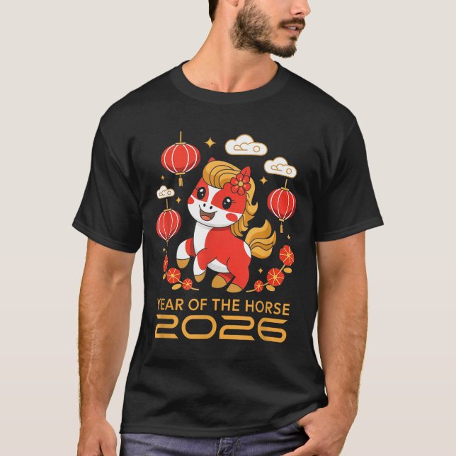 Chinese New Year 2026 Year Of The Horse 2026 Women T-Shirt (Front)