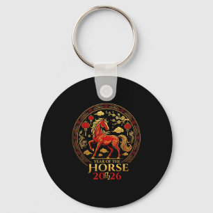 Chinese New Year 2026 Year Of The Horse 4  Key Ring