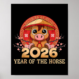 Chinese New Year 2026 Year Of The Horse _4 Poster