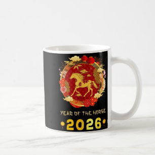 Chinese New Year 2026 Year Of The Horse Chinese Zo Coffee Mug