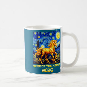 Chinese New Year 2026 Year Of The Horse Lunar New  Coffee Mug