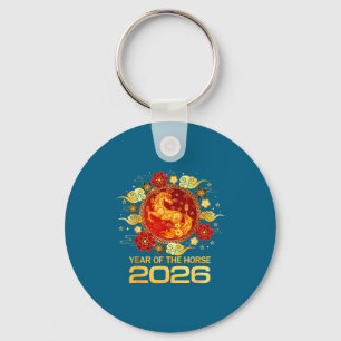 Chinese New Year 2026 Year Of The Horse Lunar New Key Ring