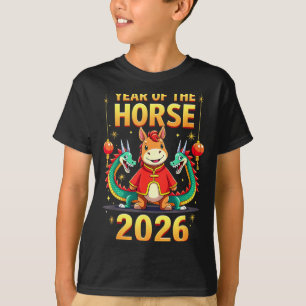 Chinese New Year 2026 Year Of The Horse  T-Shirt