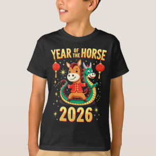 Chinese New Year 2026 Year Of The Horse  T-Shirt