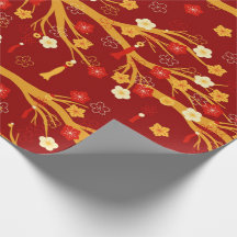 Chinese New Year Branches and Tassels Paper