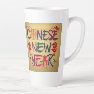 Chinese New year change Latte Mug