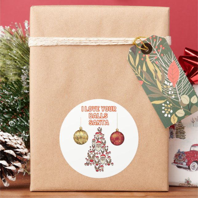 CHINESE NEW YEAR CLASSIC ROUND STICKER (Holiday)