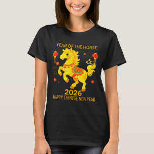 Chinese New Year Clothing Year Of The Horse 2026  T-Shirt