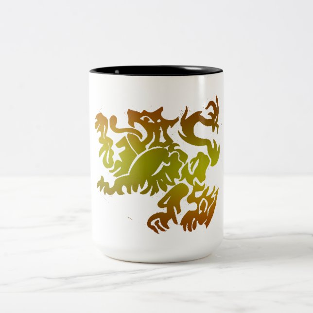 chinese new year coffee mug design gift idea (Center)