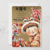 Chinese New Year-Cute Boy-Year of the Dragon