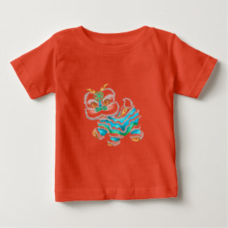 Chinese New Year Dragon Baby Blue T-Shirt