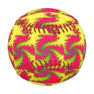 Chinese New Year Dragon Fractal Baseball