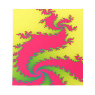 Chinese New Year Dragon Fractal Notepad