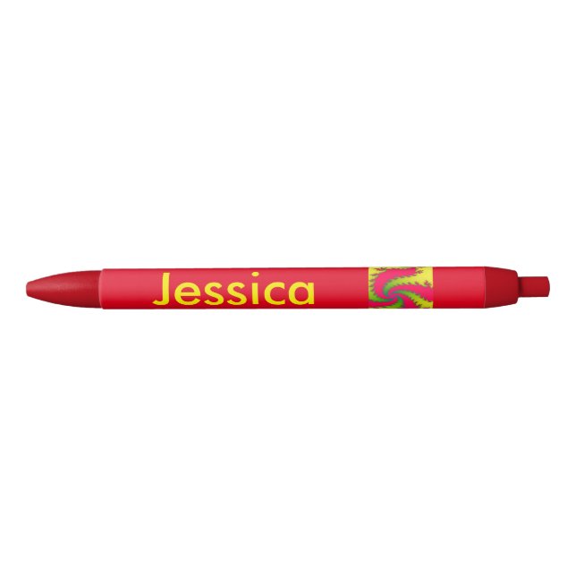 Chinese New Year Dragon Fractal Personalised Pen (Front)