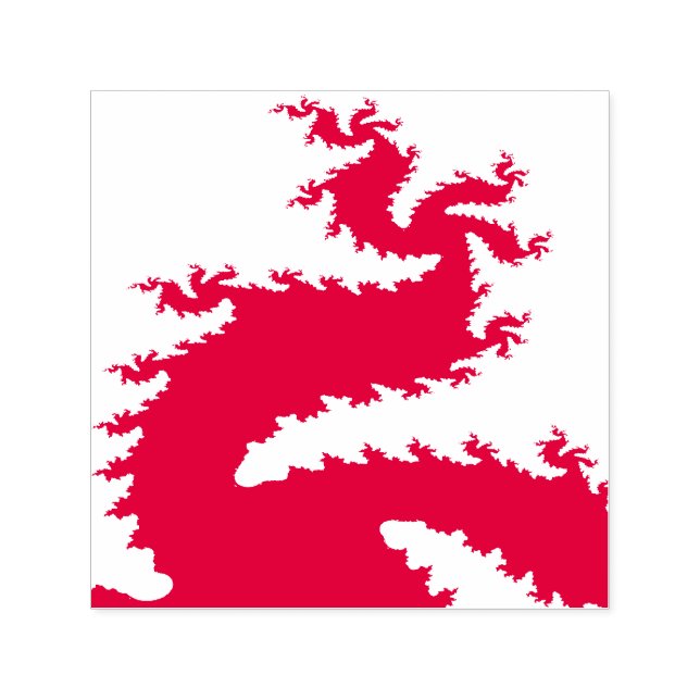 Chinese New Year Dragon Fractal Self Inking Stamp (Design)