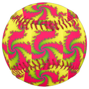 Chinese New Year Dragon Fractal Softball