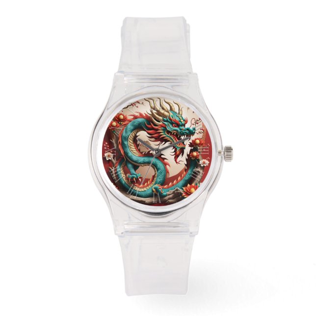 Chinese New Year Dragon Zodiac Birthday W1 Watch (Front)