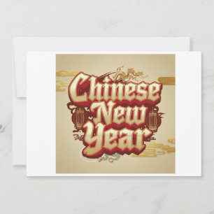 Chinese New year Festival Invitation