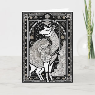 Chinese New Year Goat Greeting Card