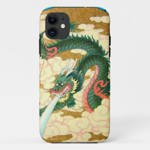 Chinese New Year,Green dragon Case-Mate iPhone Case