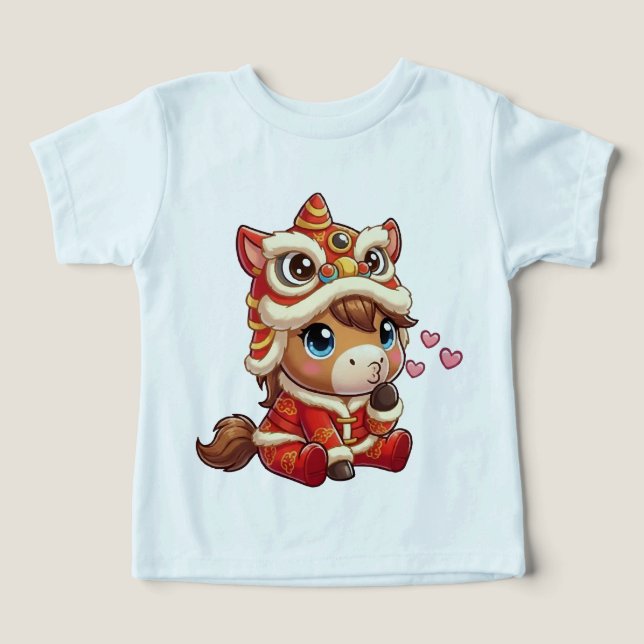 Chinese New Year Horse 2026 Zodiac (Design Front)