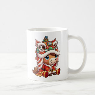 Chinese New Year Horse 2026 Zodiac Coffee Mug