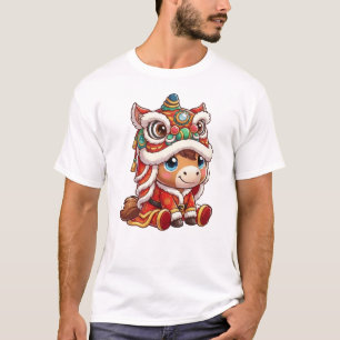 Chinese New Year Horse 2026 Zodiac T-Shirt