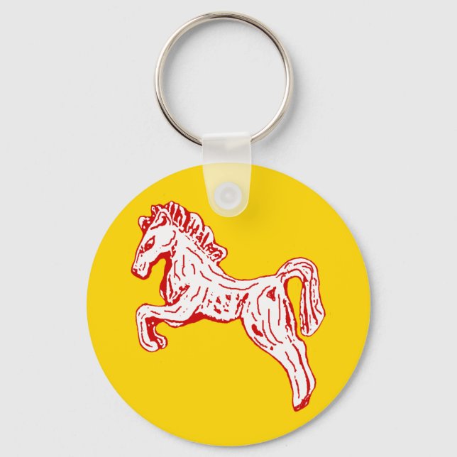 Chinese New Year Horse Zodiac Key Chain 2026 (Front)