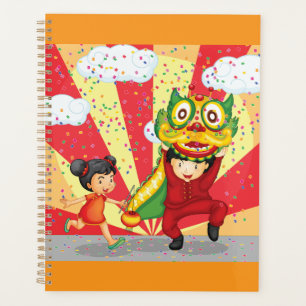 Chinese New Year Kids Lion Dance and Lantern Planner