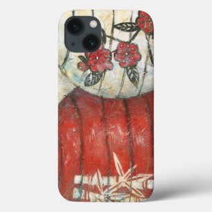 Chinese New Year Lanterns with Floral Print iPhone 13 Case